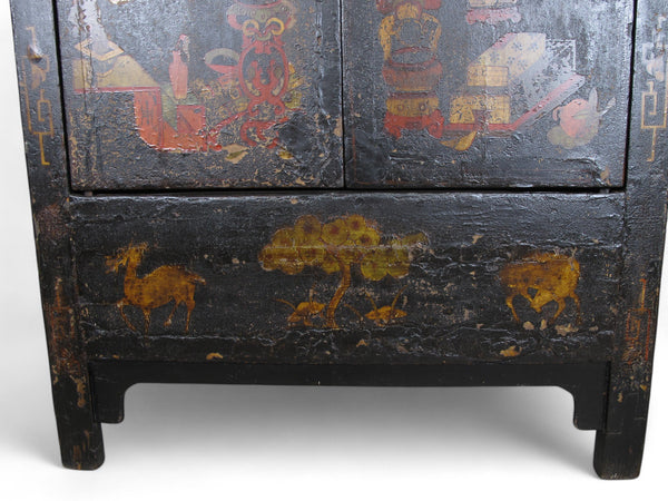 Z - Hand Painted Antique Chinese Cabinet 2 - Dyag East