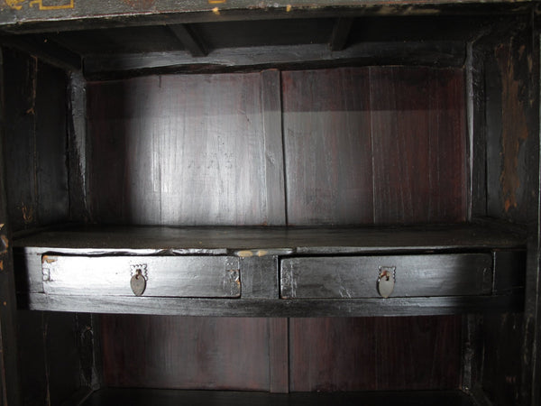 Z - Hand Painted Antique Chinese Cabinet 2 - Dyag East