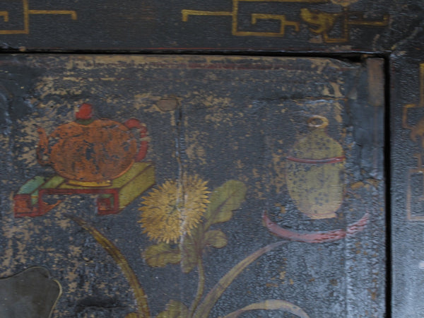 Z - Hand Painted Antique Chinese Cabinet 2 - Dyag East