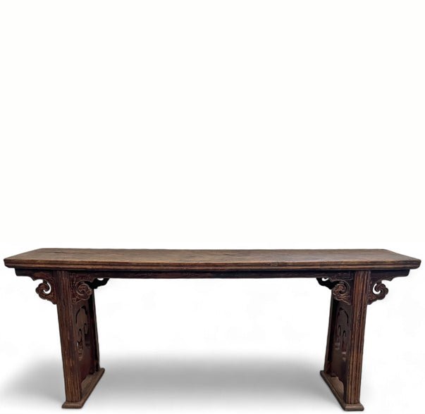 Z - Late 19 Century Antique Chinese Ruyi Console Table - Dyag East