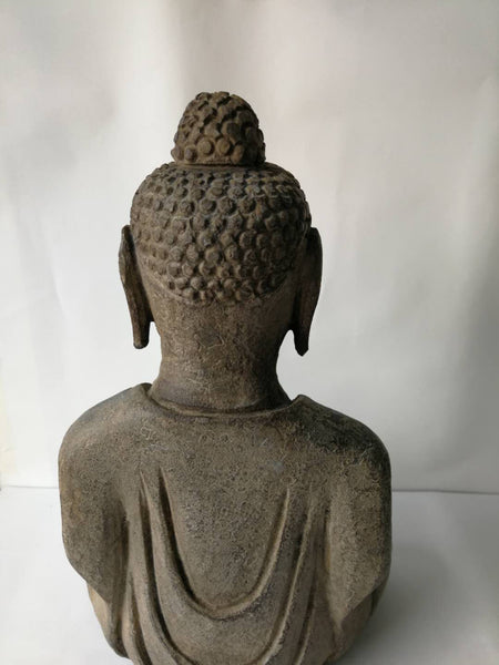 Hand Carved Stone Buddha Status