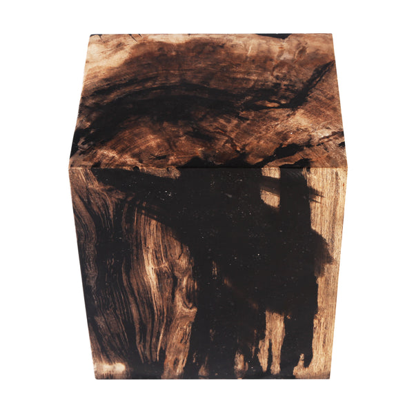 Petrified Wood Stool Accent Table 6 - Dyag East