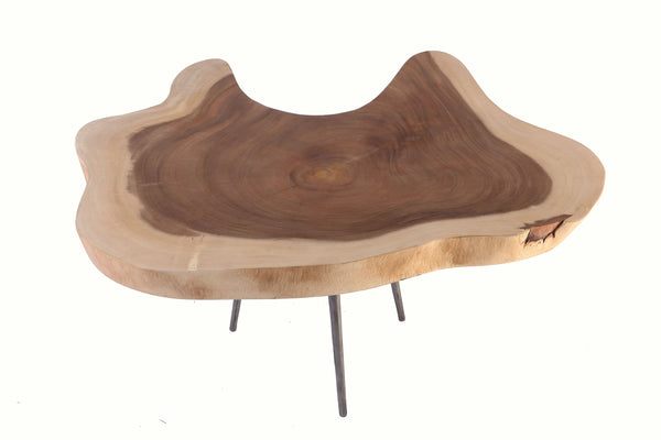 Half Moon Living Edge Accent or Side Table 2 - Dyag East