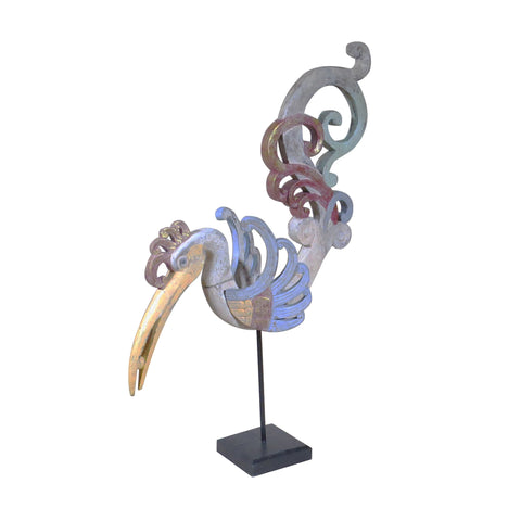 Indonesia Folk Art Toucan Sculpture - Dyag East