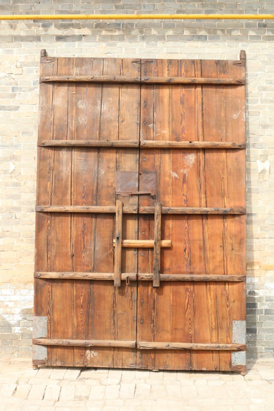 8.6 Feet Tall Large Vintage Chinese Door - Dyag East