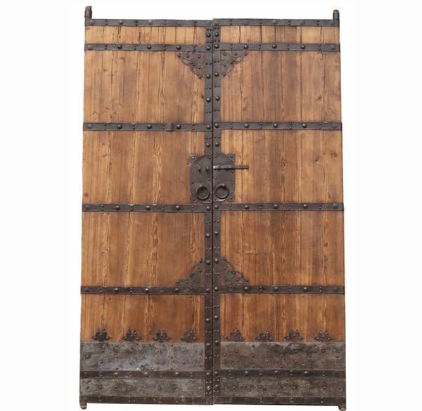 8.6 Feet Tall Large Vintage Chinese Door - Dyag East