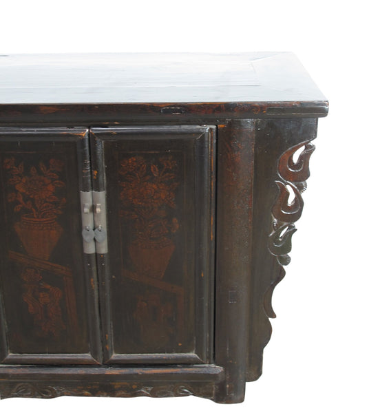 95" Long Large Antique Chinese Shanxi Sideboard - Dyag East