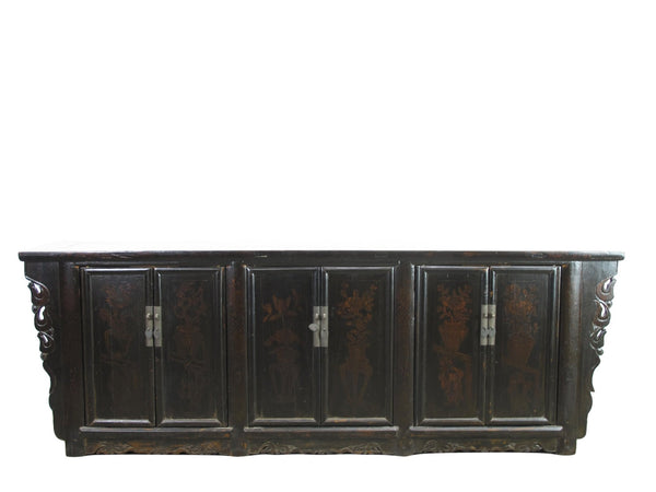 95" Long Large Antique Chinese Shanxi Sideboard - Dyag East