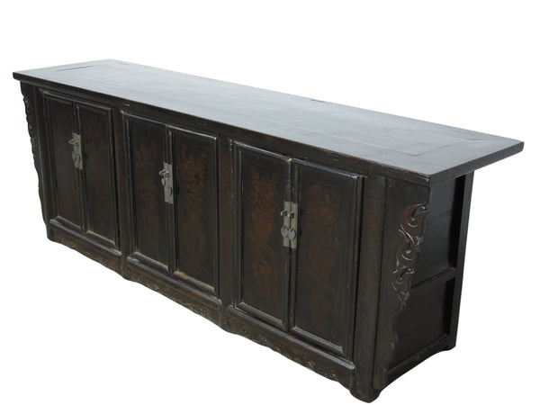 95" Long Large Antique Chinese Shanxi Sideboard - Dyag East