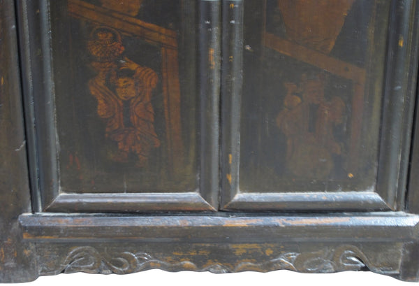95" Long Large Antique Chinese Shanxi Sideboard - Dyag East