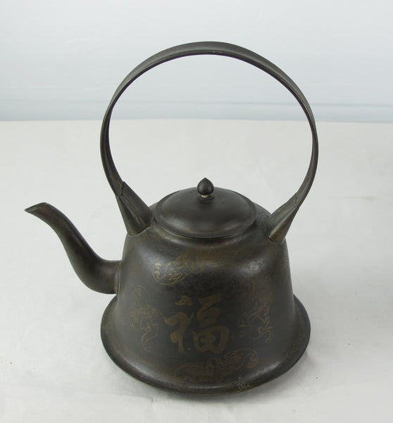 Set of 3 Decorative Beijing Teapots - Dyag East