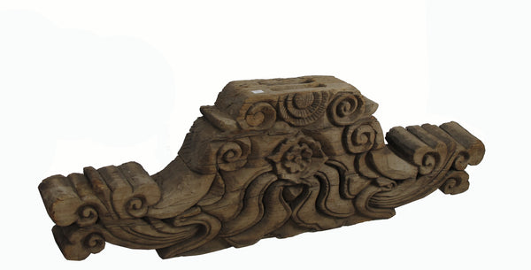 Antique Chinese Hand Carved Wood Architectural Ornament - Dyag East
