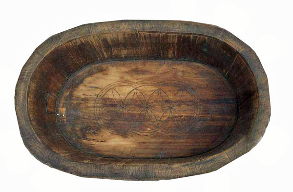 Oval Wood Barrel Basin - Dyag East