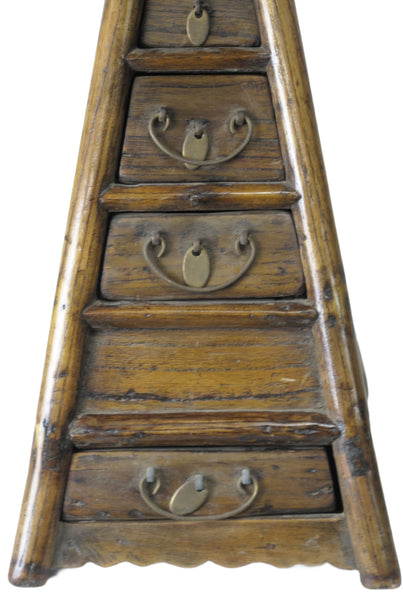 Early 19 Century Antique Small Objects Holder with 4 Drawers