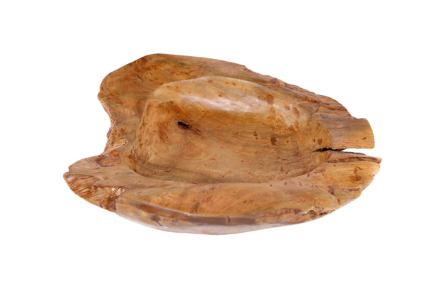 Large 22" to 25" D Teak Bowl 6