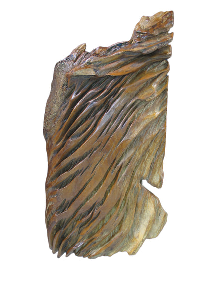 Natural Wood Table Top Sculpture or Wall Art