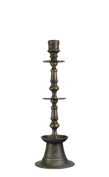 Solid Turkish Brass Candle Holder