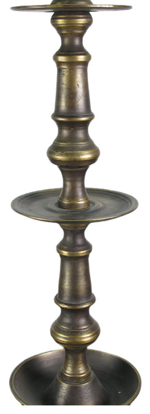 Solid Turkish Brass Candle Holder