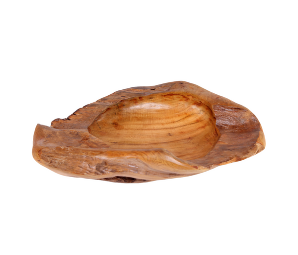 Large 22" to 25" D Teak Bowl 6