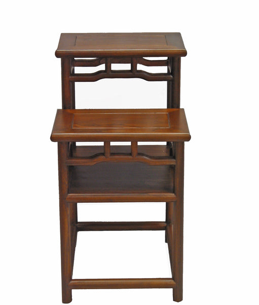 Stacking Accent Table Made of Reclaim Wood