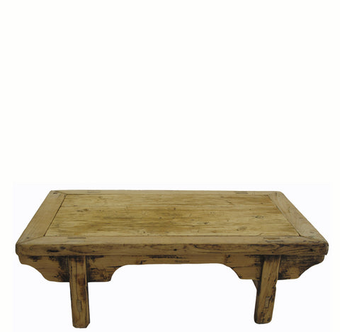 Small Rustic Kang Accent Table or Coffee Table 7 - Dyag East