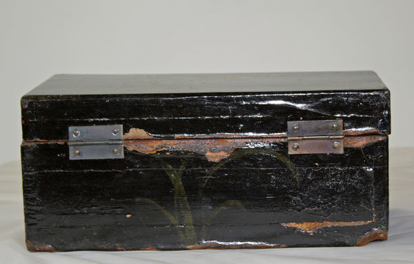 Hand Painted Vintage Chinese Jewelry Box - Dyag East