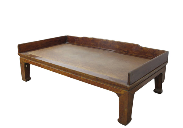 Antique Seamless Rails Chinese Daybed