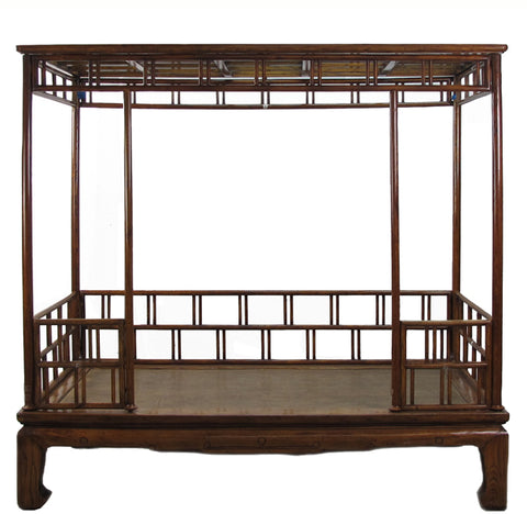 Vintage Chinese Canopy Bed