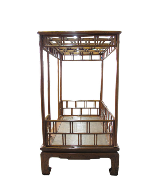 Vintage Chinese Canopy Bed
