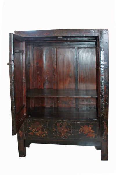 Antique Hand Painted Chinese Cabinet