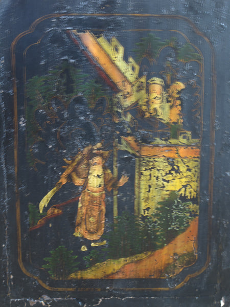 Antique Hand Painted Chinese Cabinet