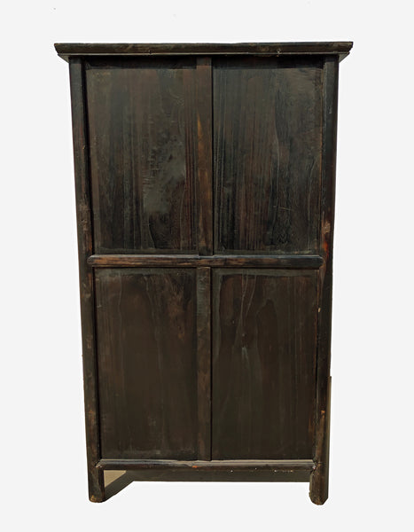 Hand Carved Apron Antique Chinese Cabinet