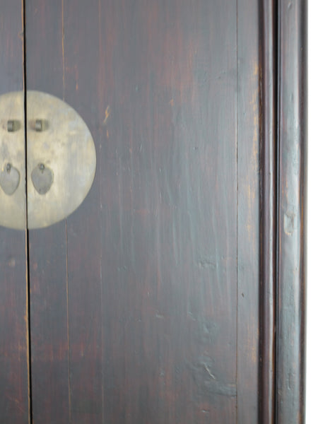 Hand Carved Apron Antique Chinese Cabinet