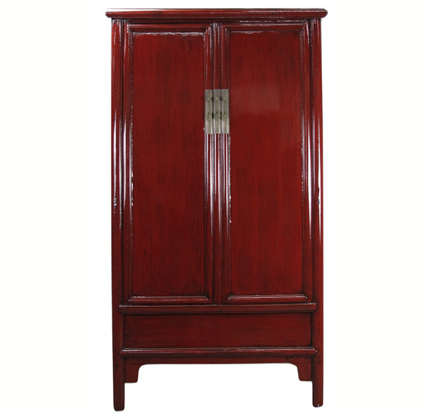 Red Lacquer Noodle Cabinet