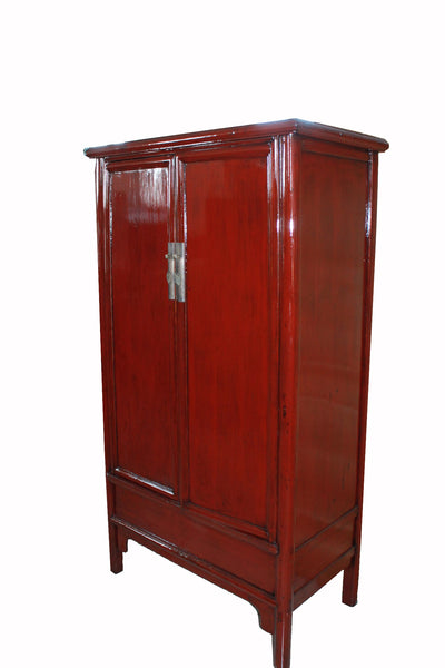 Red Lacquer Noodle Cabinet