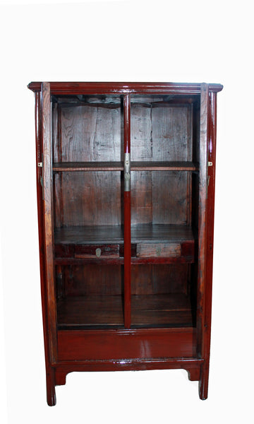 Red Lacquer Noodle Cabinet