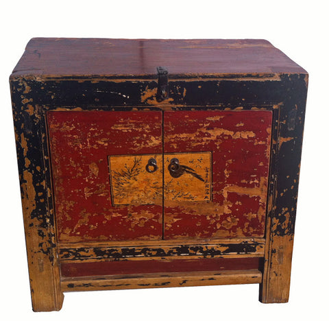 Small Antique Cabinet with Beautiful Patina - Dyag East
