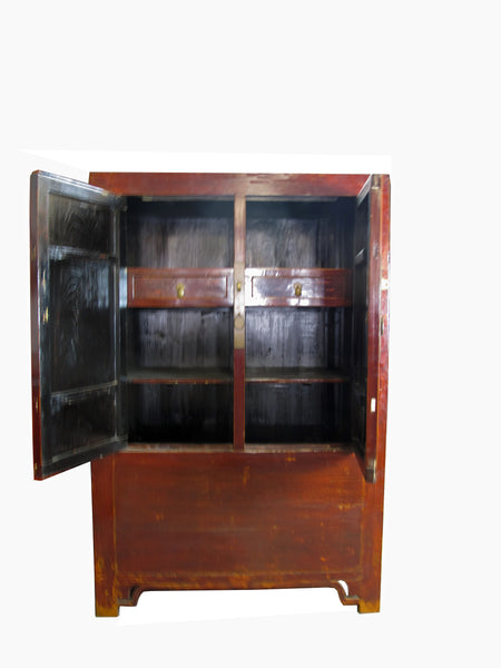 Large Antique Chinese Wedding Cabinet - Dyag East