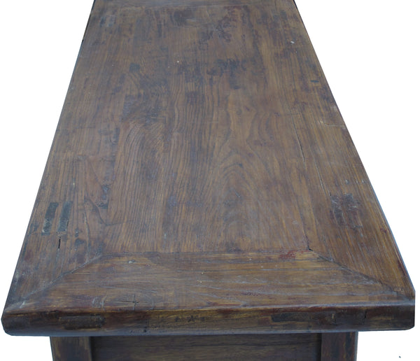 Cabinet with One Hand Carved Front Drawer