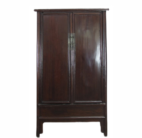 Early 20 Century A Shape Antique Chinese Cabinet 1