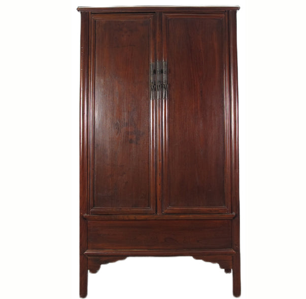 Elegant Brown Chinese Antique Cabinet – 77 inches tall