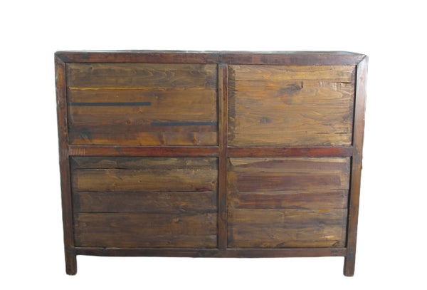 Hand Painted Chinese Antique Display Cabinet – 49 inches tall