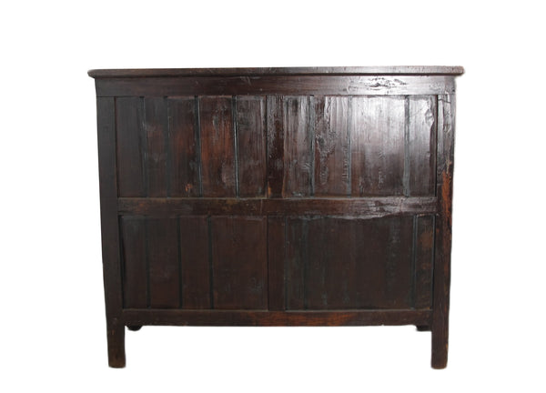 Dark Brown Chinese Antique Cabinet – 56 inches tall
