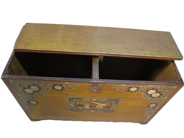 Mongolia Antique Trunk Cabinet