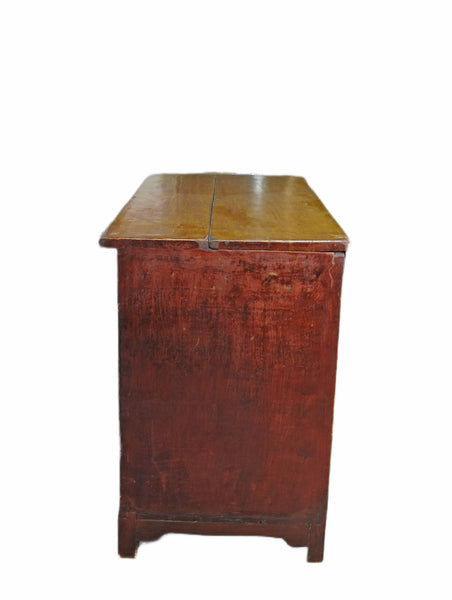 Mongolia Antique Trunk Cabinet