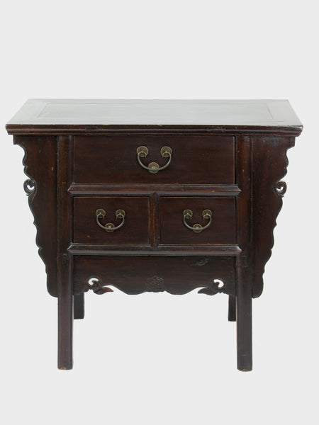 Three Drawers Antique Altar Table - Dyag East