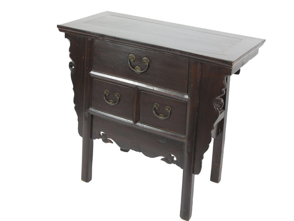 Three Drawers Antique Altar Table - Dyag East