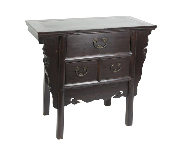 Three Drawers Antique Altar Table - Dyag East