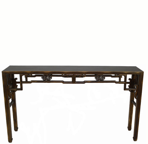 Carved Console Table - Dyag East