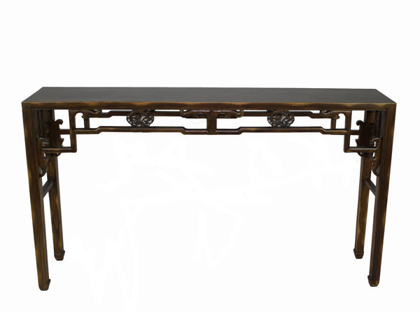 Carved Console Table - Dyag East